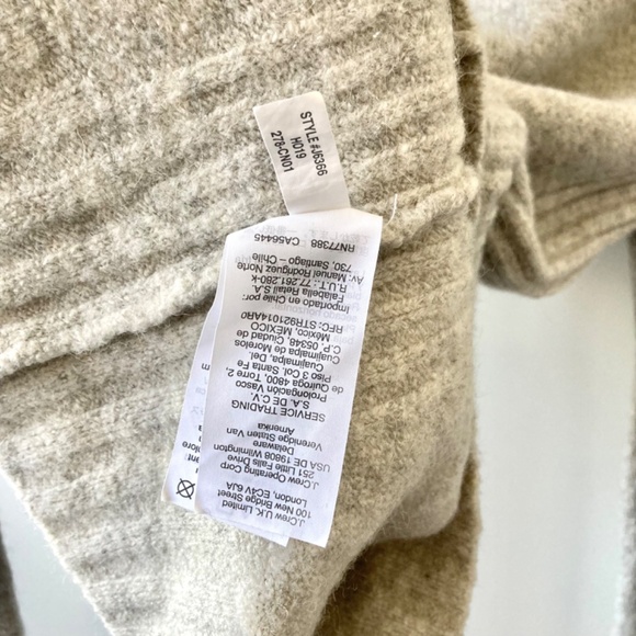 J Crew Mockneck Sweater in Supersoft Yarn in 'Heather Dusk' (light warm grey) - Picture 5 of 10